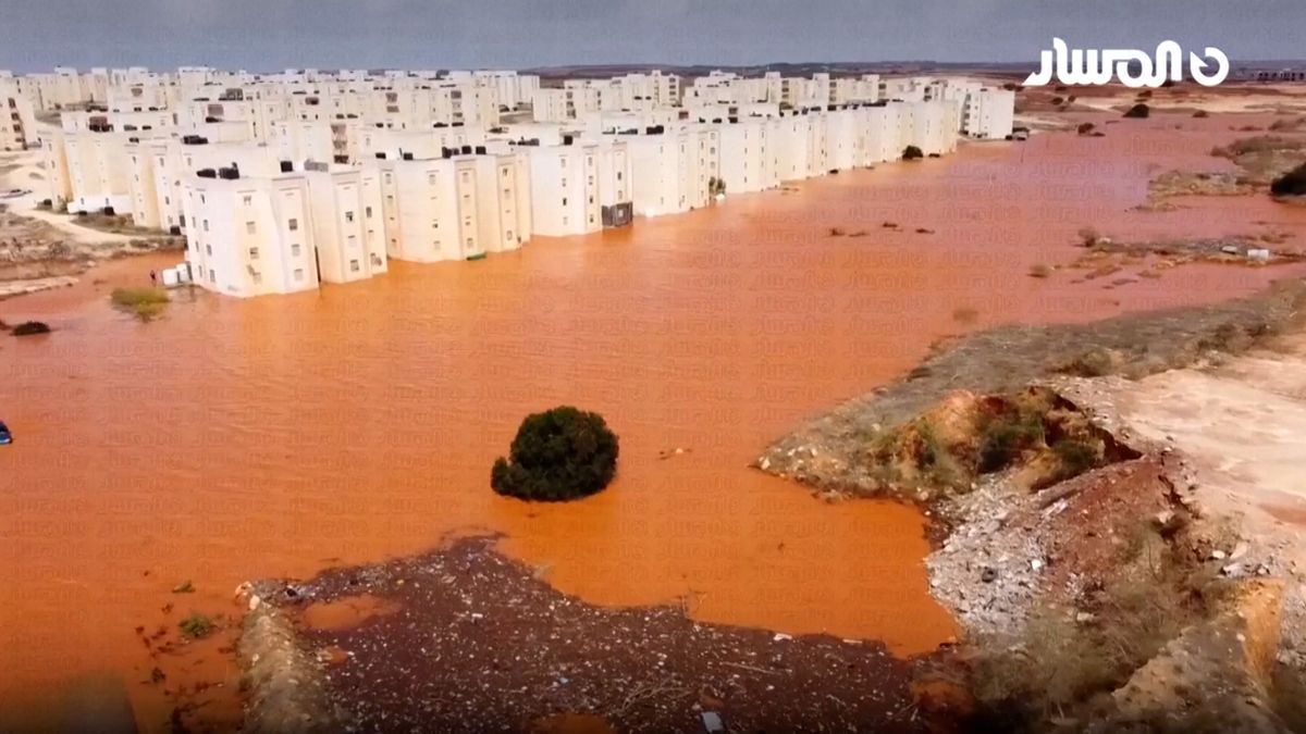 Velká voda spláchla v Libyi celá města, mrtvých jsou tisíce